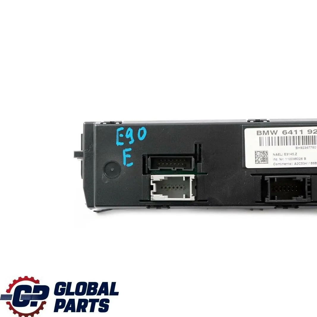 Interrupteur De Contrôle De Climatisation pour BMW E81 E87 E90 LCI E91 E92 à propos du numéro de pièce 9236778 BMW E81 E87 E90 LCI E91 E92 Interrupteur De Contrôle De Climatisation - SKU 9236778 - Numéro de pièce 9236778