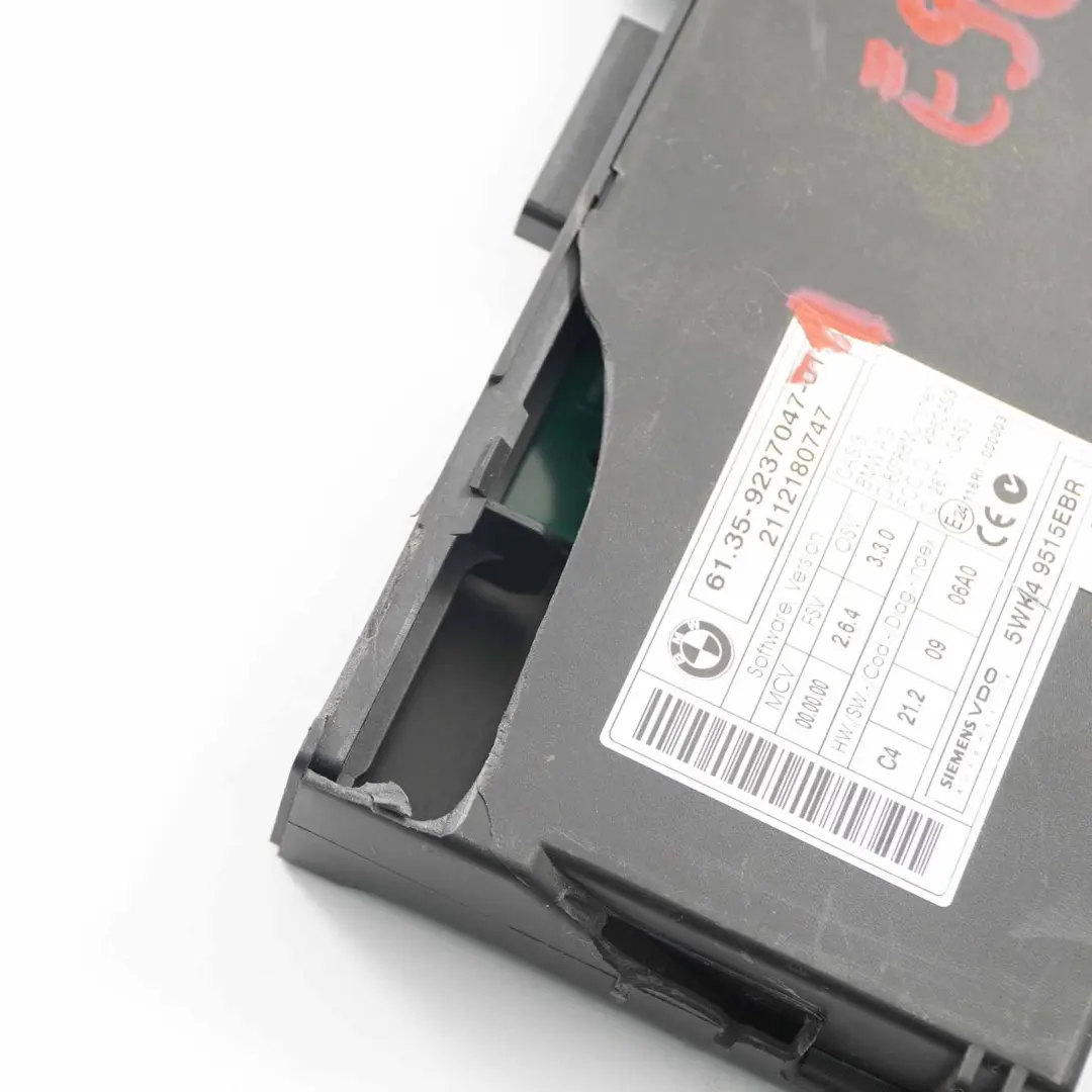 BMW 1 3 5 Reihe E60 E87 E90 CAS 3 ECU Steuergerät Schlüssellesemodul - SKU 9237047-1 - Teilenummer 9237047