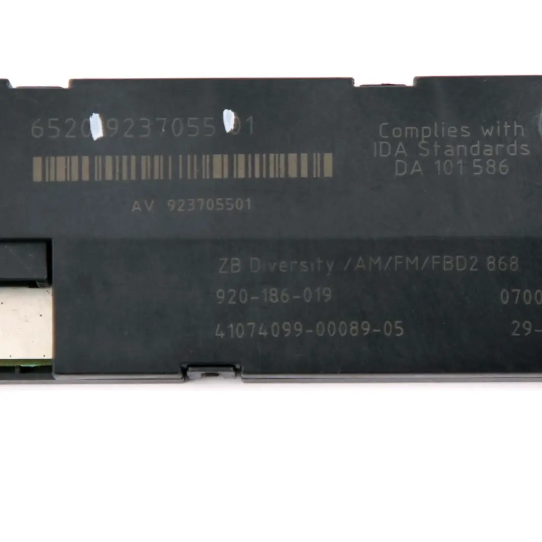 Antena Diversity BMW F07 GT Módulo Control Amplificador Aeral 868 MHZ para con número de pieza 9237055 Antena Diversity BMW F07 GT Módulo Control Amplificador Aeral 868 MHZ - SKU 9237055 - Número de pieza 9237055