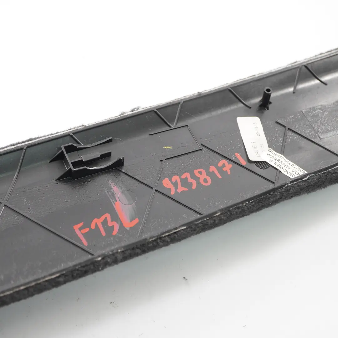 BMW F12 F13 Console Centrale Cache Panneau Avant Gauche Noir - SKU 9238171 - Numéro de pièce 9238171