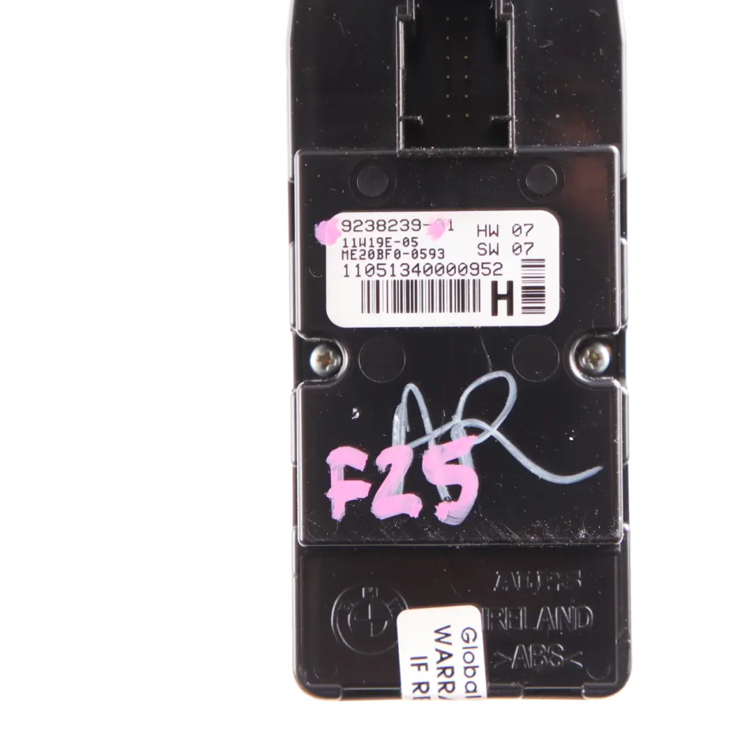  Window Lifter Switch BMW F10 F11 Driver's Side Control Unit Panel Module - SKU 9238239 - Part number 9238239