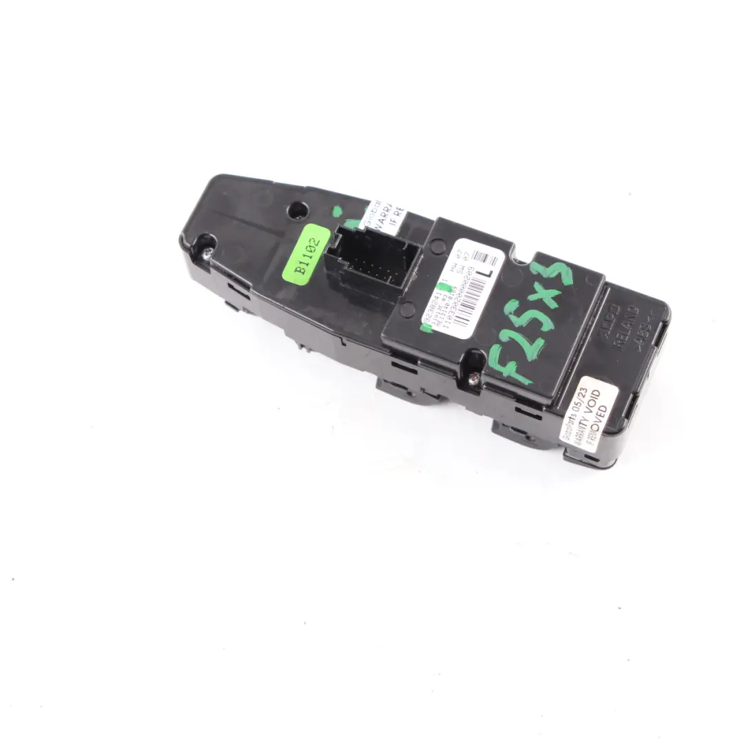 Fahrerseite Fensterheber Spiegel Schalter Steuergerät 9180556 für BMW F10 F11 mit Teilenummer 9238241 BMW F10 F11 Fahrerseite Fensterheber Spiegel Schalter Steuergerät 9180556 - SKU 9238241 - Teilenummer 9238241