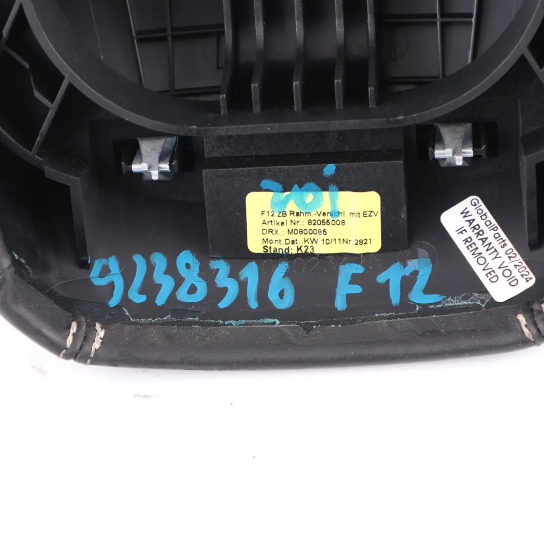  Armrest BMW F12 Centre Console Leather Armrest Front Middle - SKU 9238316 - Part number 9238316