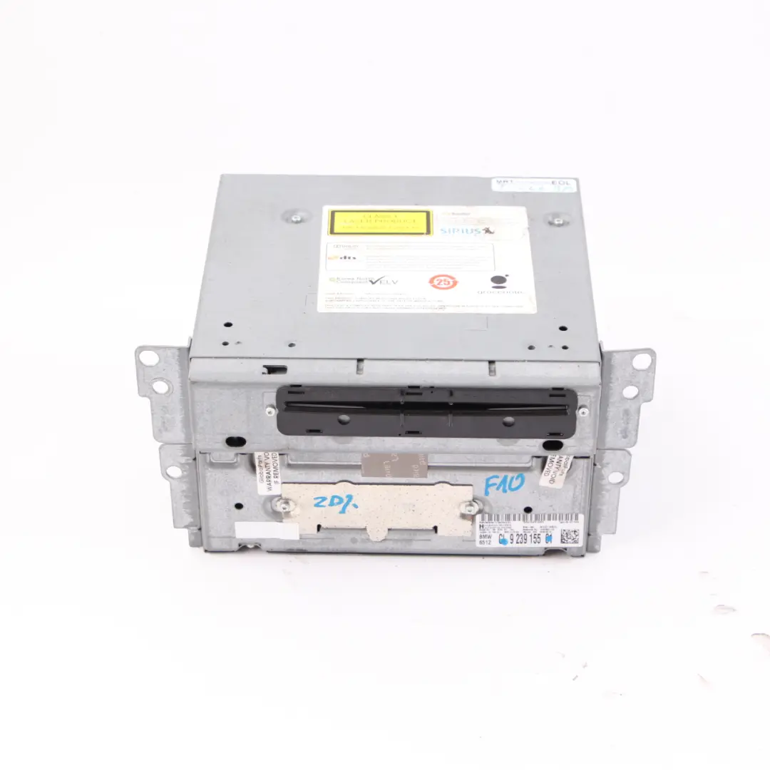 CIC Professional Unit Sat Nav Infotainment Radio Player para BMW F01 F10 con número de pieza 9239155 BMW F01 F10 CIC Professional Unit Sat Nav Infotainment Radio Player - SKU 9239155 - Número de pieza 9239155