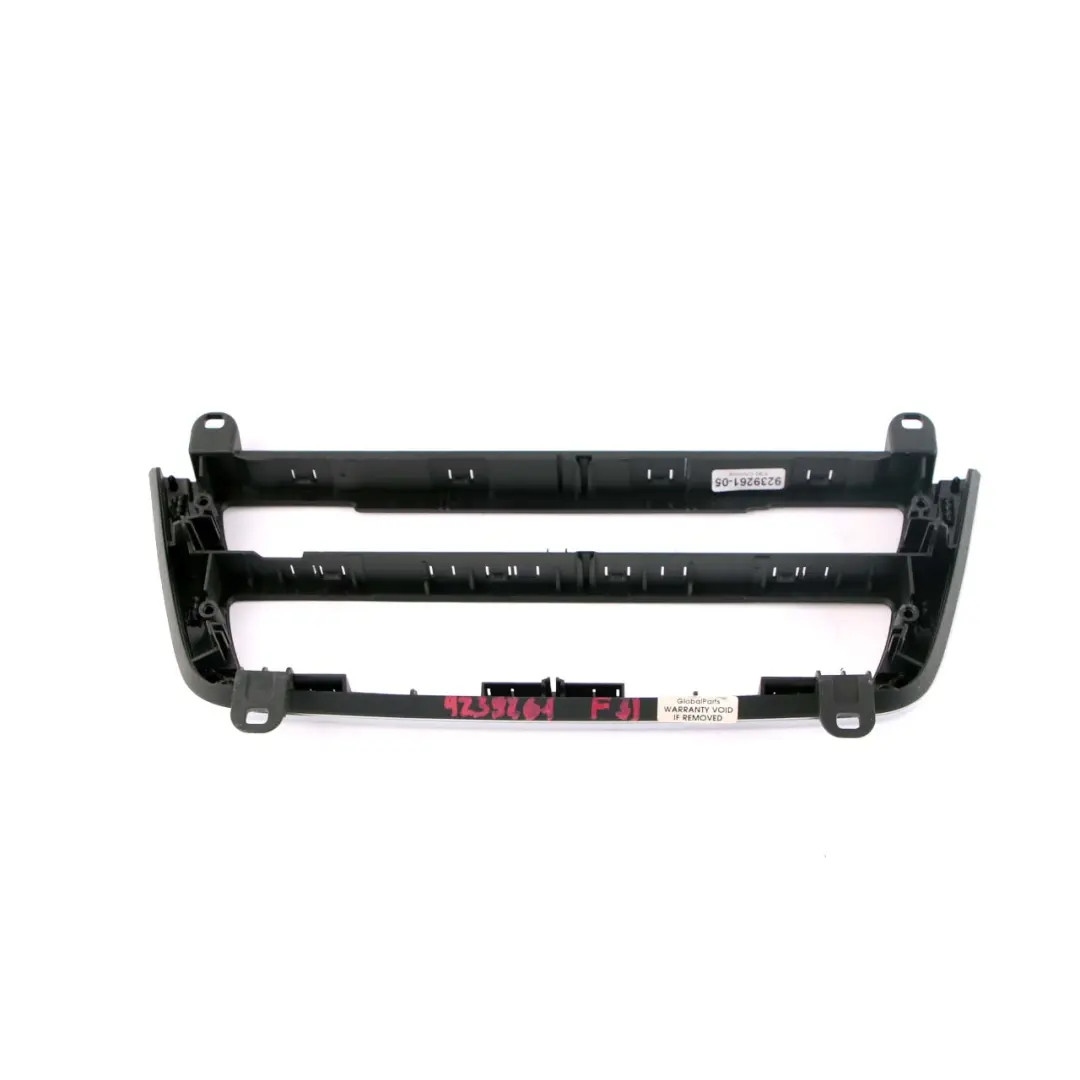 Trim A/C Operating Unit Clima Control Cover Dash Dashboard to BMW F30 F31 with Part number 9239261 BMW F30 F31 Trim A/C Operating Unit Clima Control Cover Dash Dashboard - SKU 9239261 - Part number 9239261