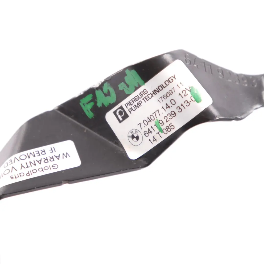 Soporte Unidad de refrigerante del motor Bomba de agua adicional para BMW F10 F11 con número de pieza 9239313 BMW F10 F11 Soporte Unidad de refrigerante del motor Bomba de agua adicional - SKU 9239313-1 - Número de pieza 9239313