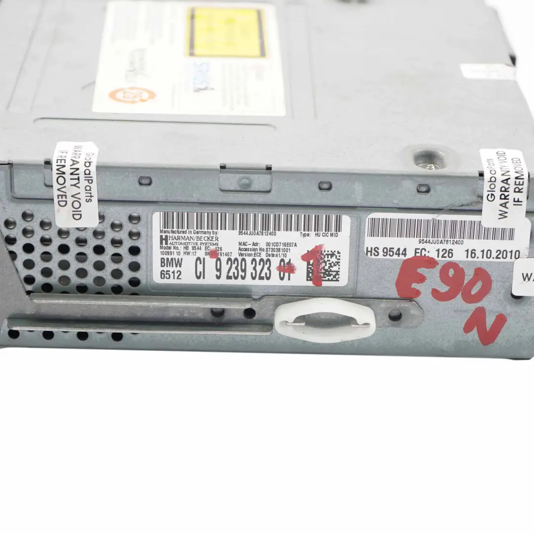 BMW E81 E90 LCI Navigation Auto Infotainment MID CIC Modul 9239323 - SKU 9239323-1 - Teilenummer 9226347