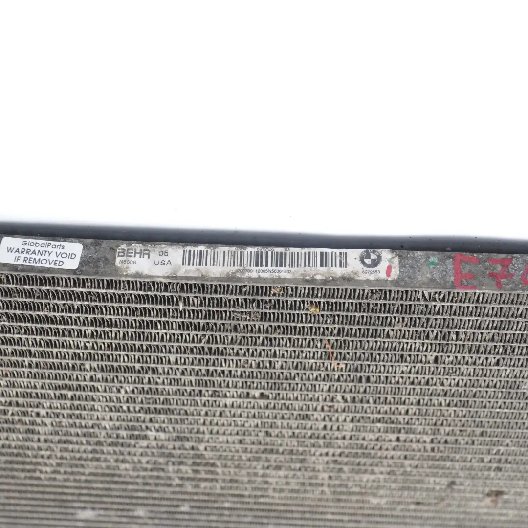  Radiator Condenser BMW X5 E70 Air Conditioning Cooling Drier X6 E71 6972553 - SKU 9239992 - Part number 9239992