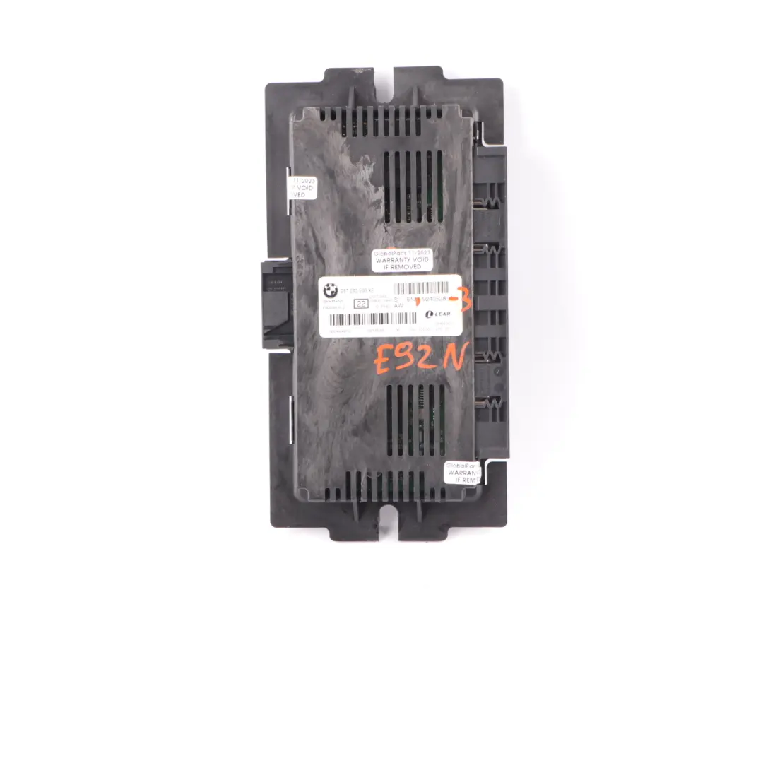 Footwell Xenon Light Control Unit Module Lear FRM3R PL2 to BMW E92 LCI with Part number 9240528 BMW E92 LCI Footwell Xenon Light Control Unit Module Lear FRM3R PL2 - SKU 9240528-3 - Part number 9240528