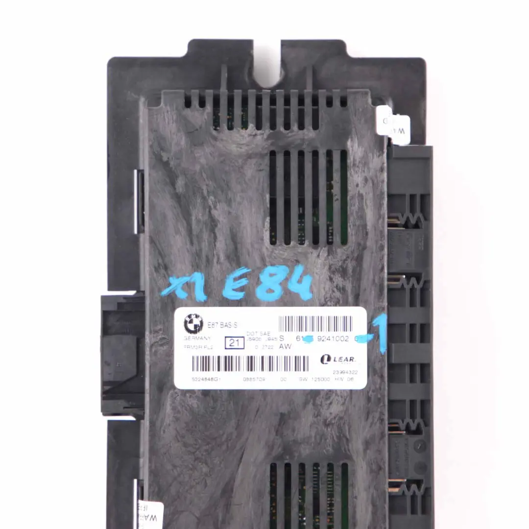 BMW X1 E84 Light Module BASIS Footwell Module PL2 FRM3R Lear - SKU 9241002-1 - Part number 9241002