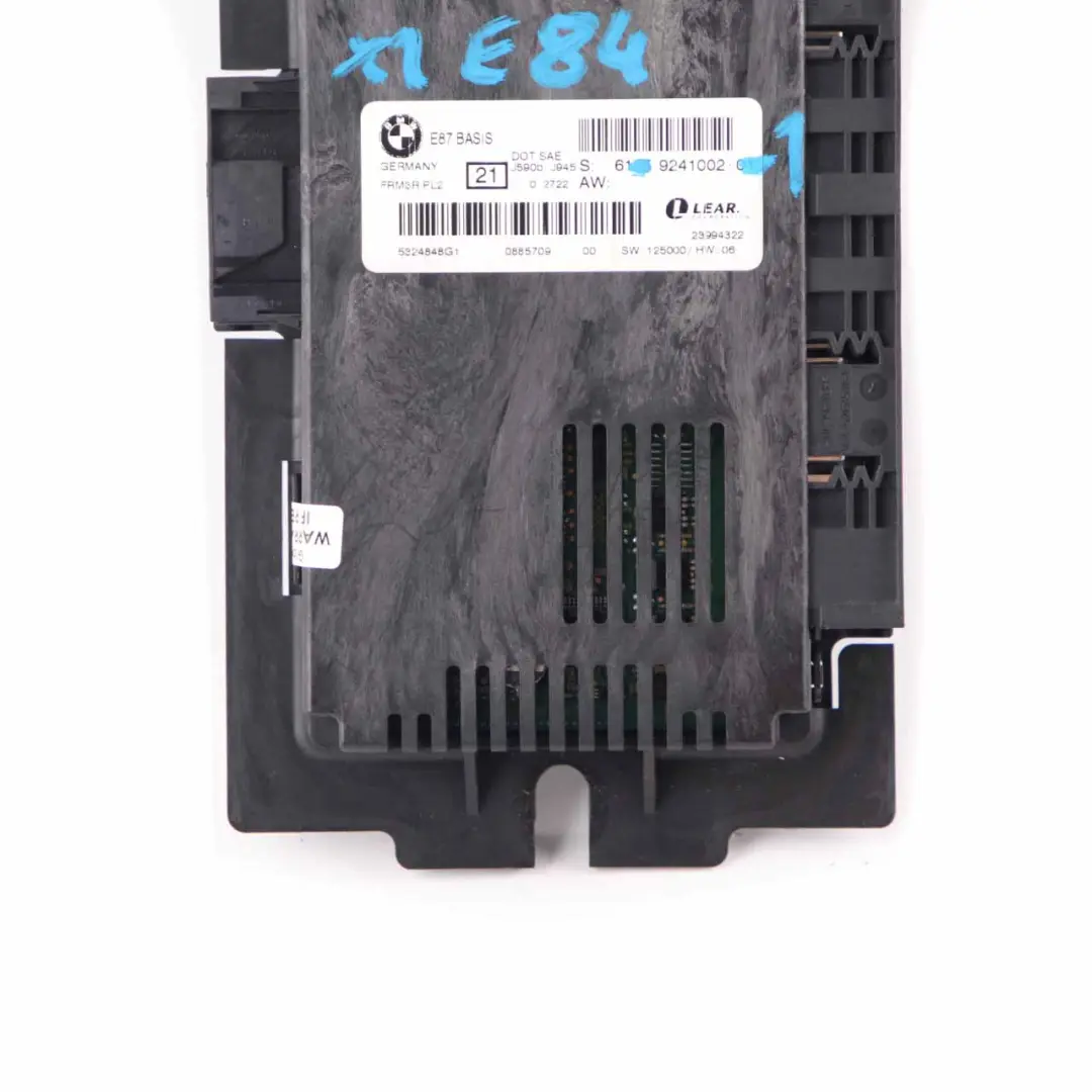 BMW X1 E84 Light Module BASIS Footwell Module PL2 FRM3R Lear - SKU 9241002-1 - Part number 9241002