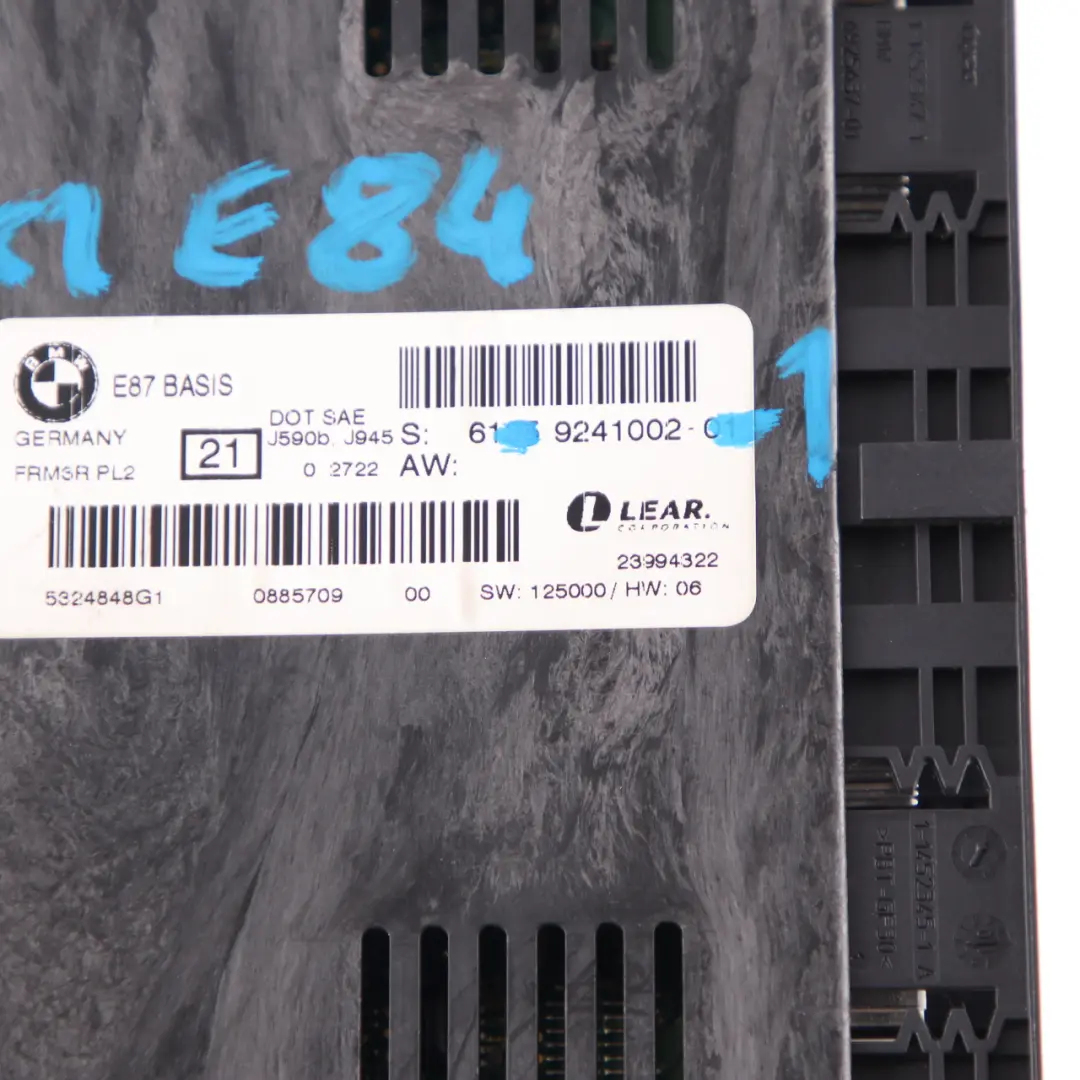 Light Module BASIS Footwell Module PL2 FRM3R Lear to BMW X1 E84 with Part number 9241002 BMW X1 E84 Light Module BASIS Footwell Module PL2 FRM3R Lear - SKU 9241002-1 - Part number 9241002