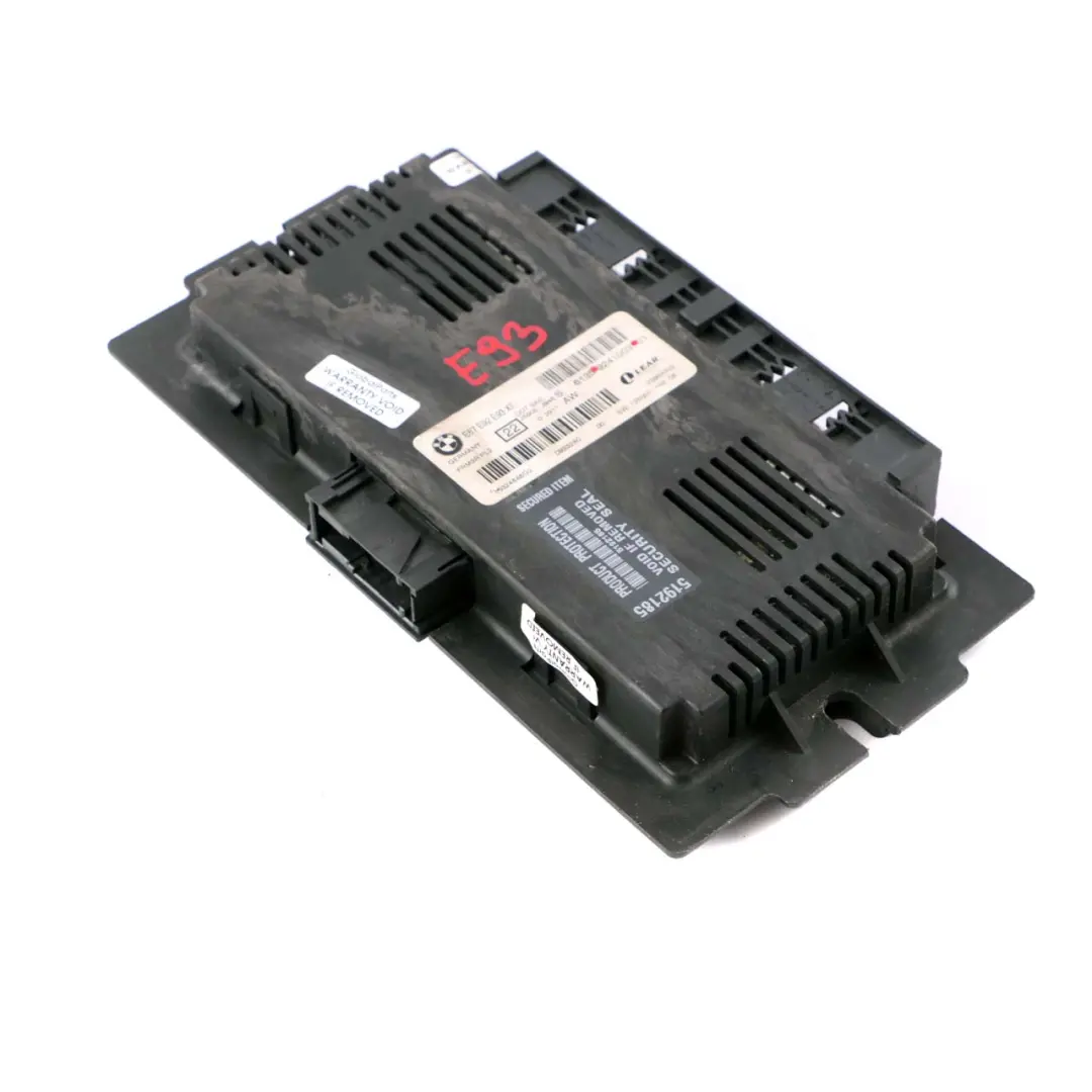 Lichtsteuerung Fußraummodul ECU Einheit FRM3R PL2 Lear für BMW E93 mit Teilenummer 9241003 BMW E93 Lichtsteuerung Fußraummodul ECU Einheit FRM3R PL2 Lear - SKU 9241003 - Teilenummer 9241003