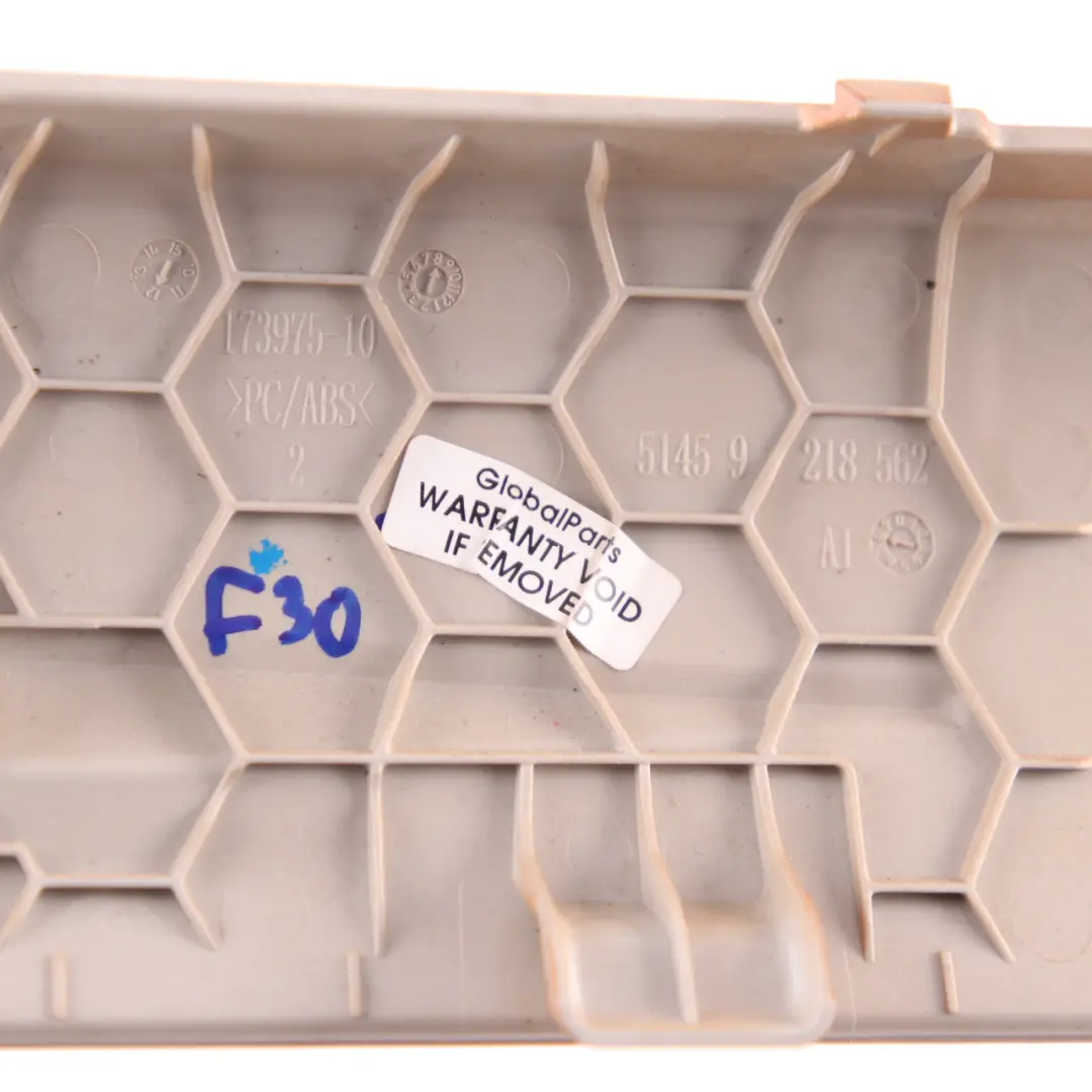 Trim Panel Centerstack Bottom Sattelbraun Brown to BMW F30 F31 Cover Dash with Part number 9241180 BMW F30 F31 Cover Dash Trim Panel Centerstack Bottom Sattelbraun Brown - SKU 9241180 - Part number 9241180