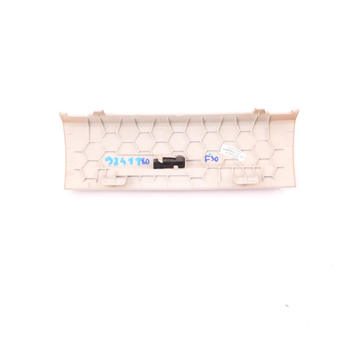 Trim Panel Centerstack Bottom Sattelbraun Brown to BMW F30 F31 Cover Dash with Part number 9241180 BMW F30 F31 Cover Dash Trim Panel Centerstack Bottom Sattelbraun Brown - SKU 9241180 - Part number 9241180