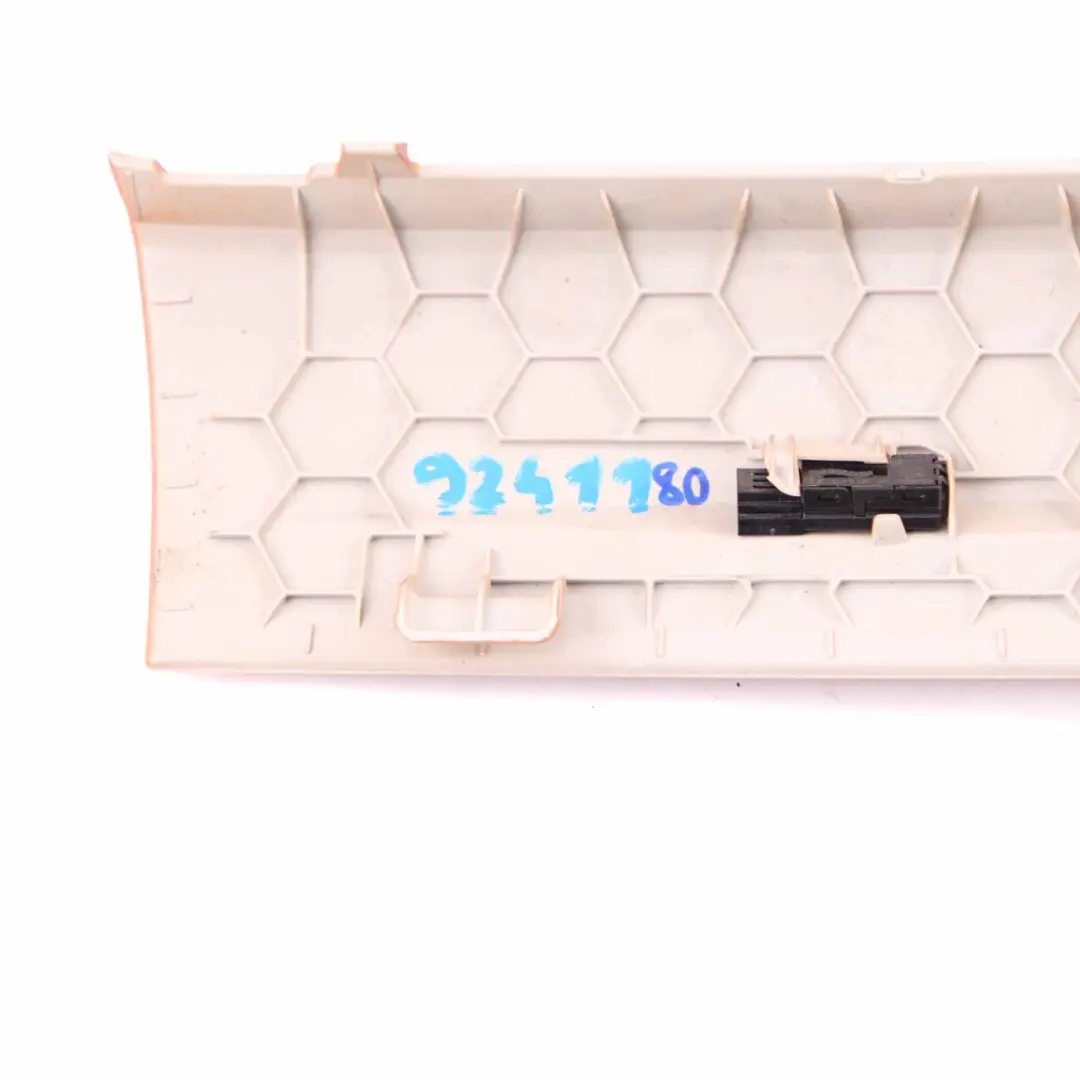 Trim Panel Centerstack Bottom Sattelbraun Brown to BMW F30 F31 Cover Dash with Part number 9241180 BMW F30 F31 Cover Dash Trim Panel Centerstack Bottom Sattelbraun Brown - SKU 9241180 - Part number 9241180