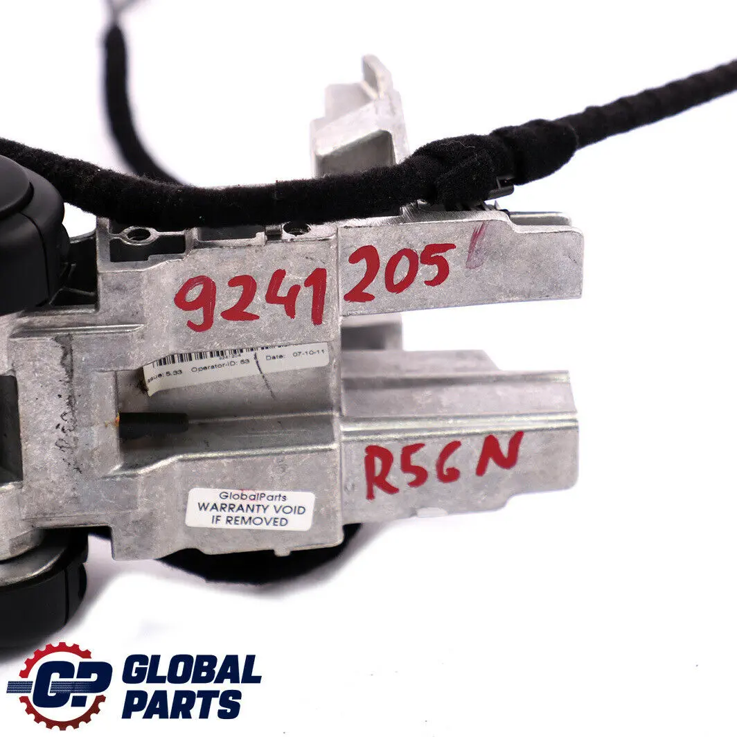 Consolle Centrale Bracciolo Nero per Mini Cooper R55 R56 R57 LCI R58 con numero di parte 9241205 Mini Cooper R55 R56 R57 LCI R58 Consolle Centrale Bracciolo Nero - SKU 9241205 - Numero di parte 9241205