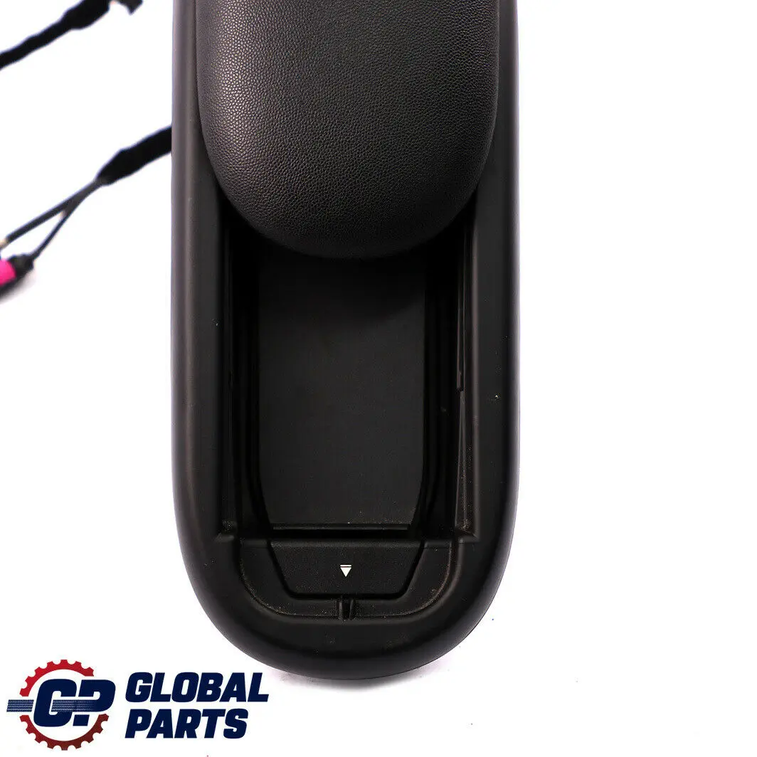 Consola Central Reposabrazos Negro para Mini Cooper R55 R56 R57 LCI R58 con número de pieza 9241205 Mini Cooper R55 R56 R57 LCI R58 Consola Central Reposabrazos Negro - SKU 9241205 - Número de pieza 9241205