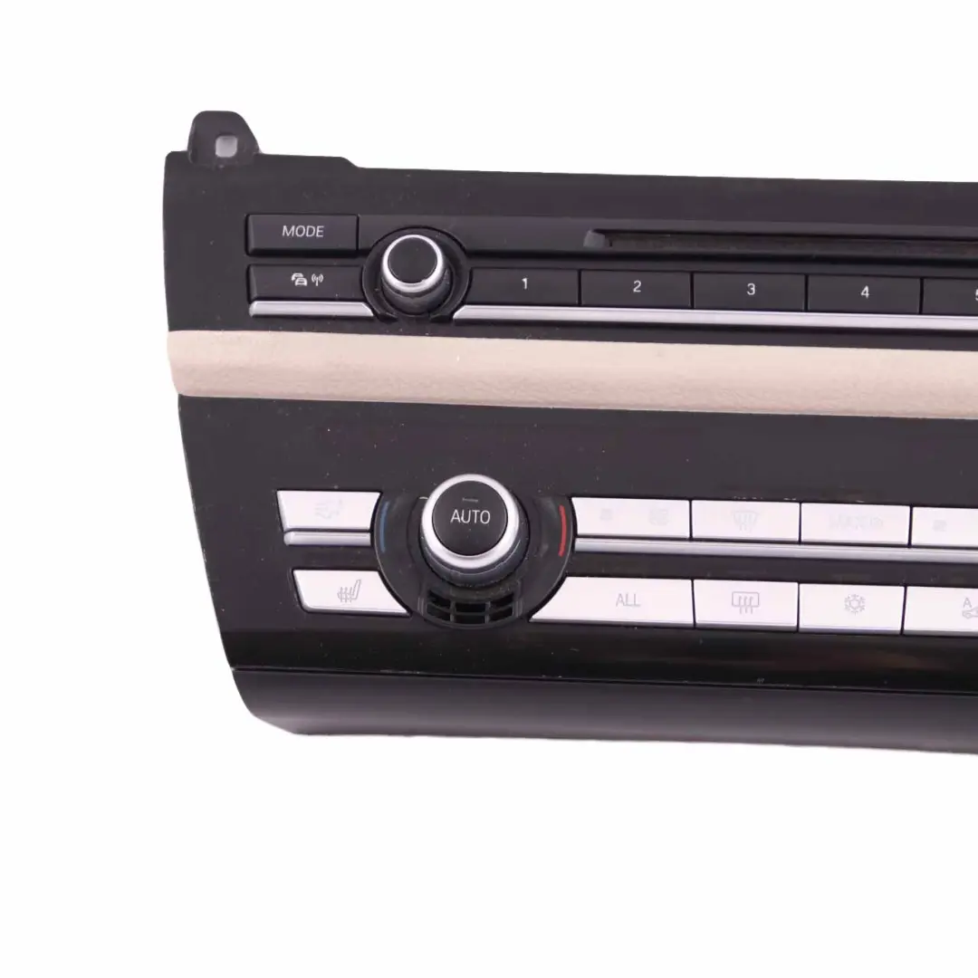 Radio Automatic Air Conditioning A/C Control Switch Unit Panel to BMW F10 with Part number 9241238 BMW F10 Radio Automatic Air Conditioning A/C Control Switch Unit Panel - SKU 9241238 - Part number 9241238
