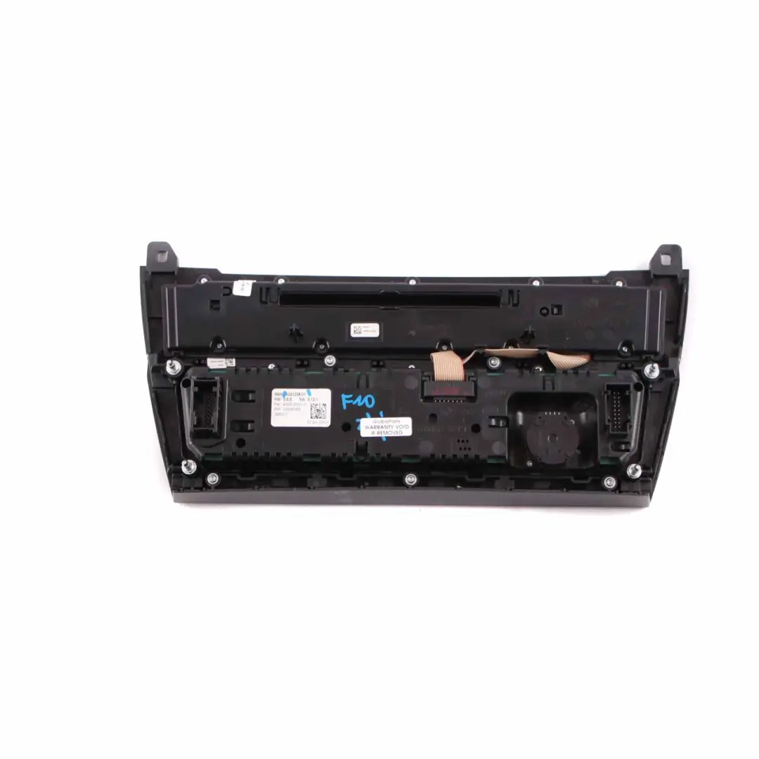 BMW F10 Radio Automatic Air Conditioning A/C Control Switch Unit Panel - SKU 9241238 - Part number 9241238
