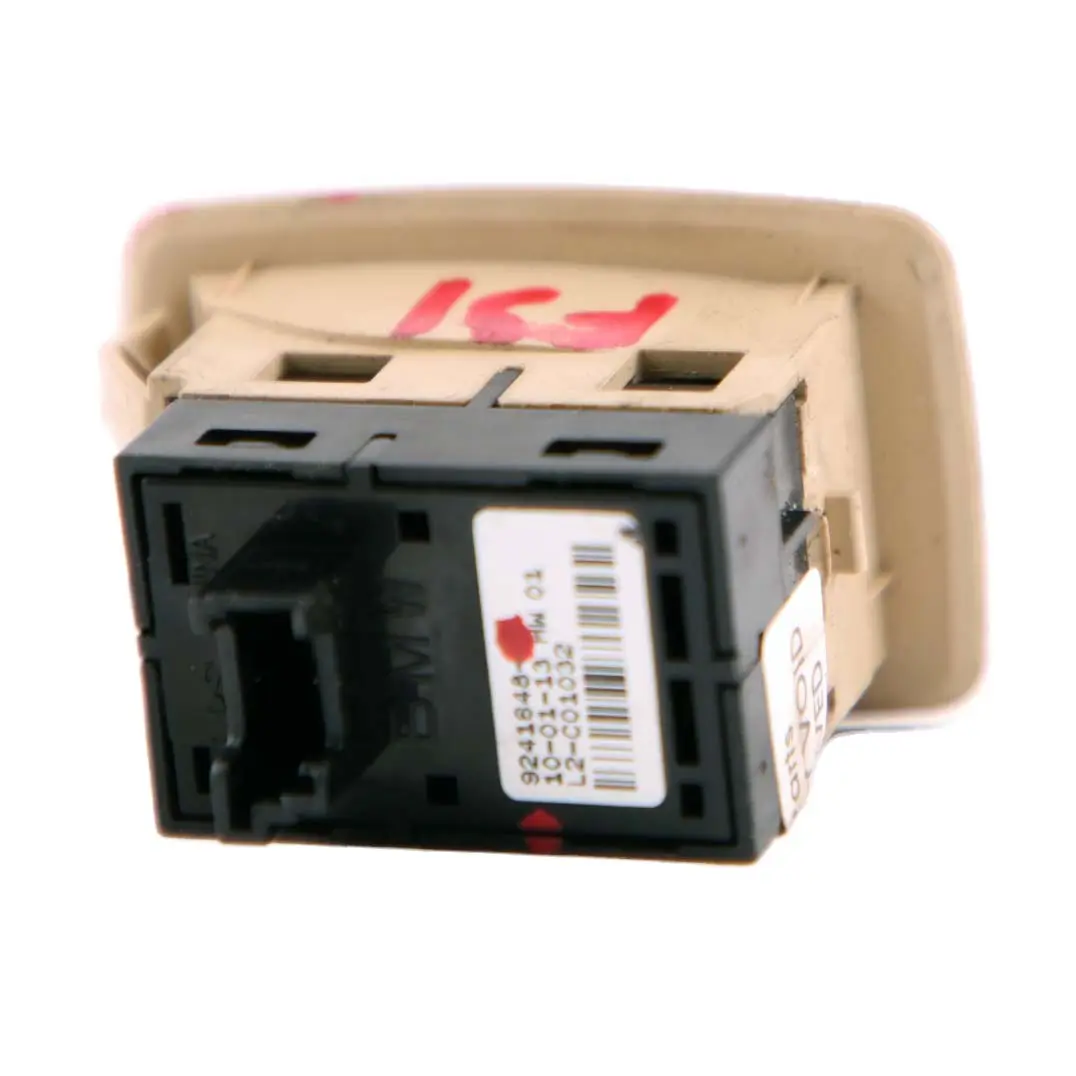 BMW F30 F31 Switch Power Window Rear Left Right N/O/S Veneto Beige - SKU 9241648 - Part number 9241648