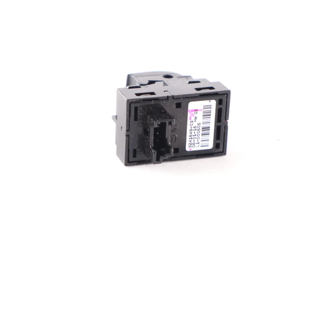 Window Lifter Switch Control Button to BMW F30 F31 F34 F36 with Part number 9241649 BMW F30 F31 F34 F36 Window Lifter Switch Control Button - SKU 9241649-1 - Part number 9241649