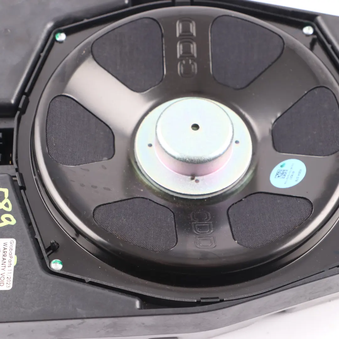 BMW Z4 E89 Central Bass Speaker Rear Centre Audio Woofer HiFi System - SKU 9242125 - Part number 9242125