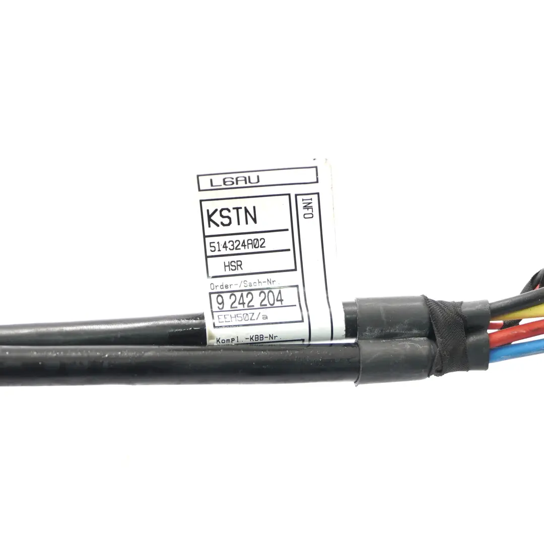 Wiring BMW F12 F13 F06 Cable Set For Electric Parking Brake Handbrake to with Part number 9242204 Wiring BMW F12 F13 F06 Cable Set For Electric Parking Brake Handbrake - SKU 9242204 - Part number 9242204