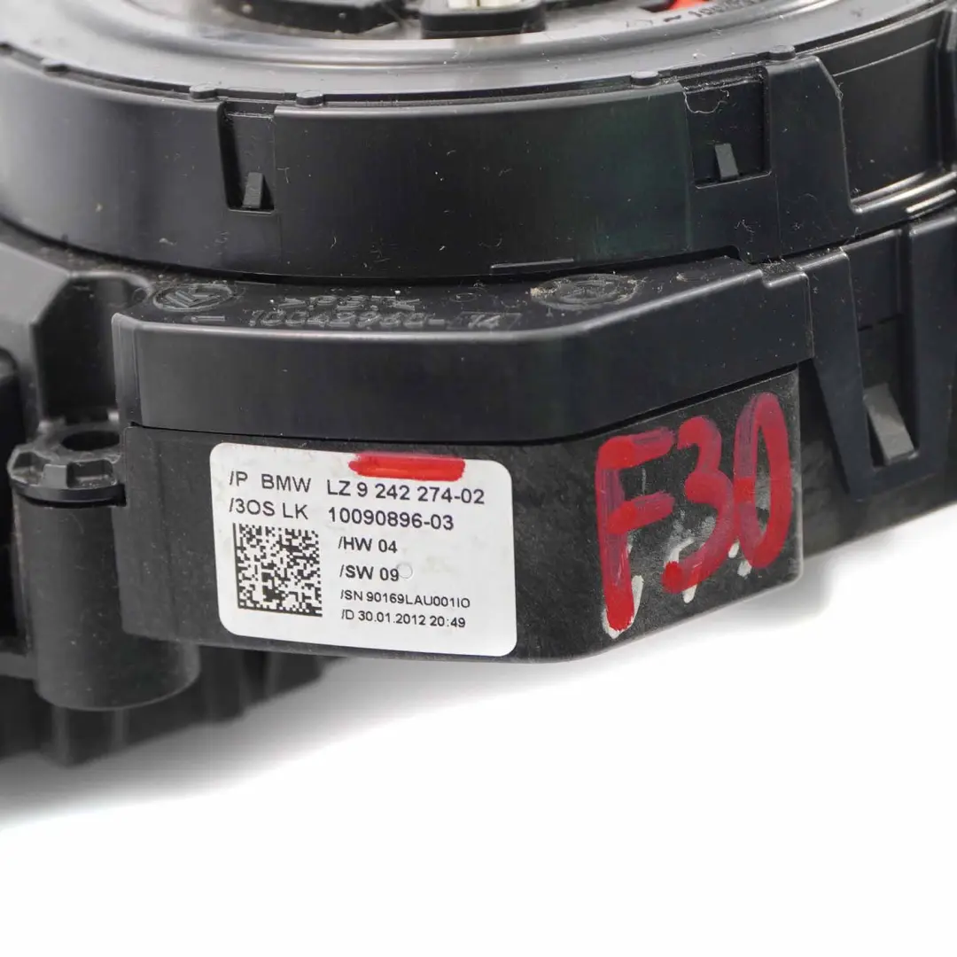 Commutateur colonne direction BMW F22 F23 F30 Squib tige d'essuie-glace pour à propos du numéro de pièce 9242274 Commutateur colonne direction BMW F22 F23 F30 Squib tige d'essuie-glace - SKU 9242274 - Numéro de pièce 9242274