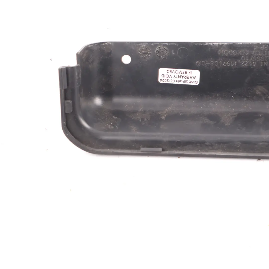 Mini R50 R52 R53 R56 R60 Rear Bumper Air Vent Breather Covering Insert 1497406 - SKU 9242797-2 - Part number 9242797