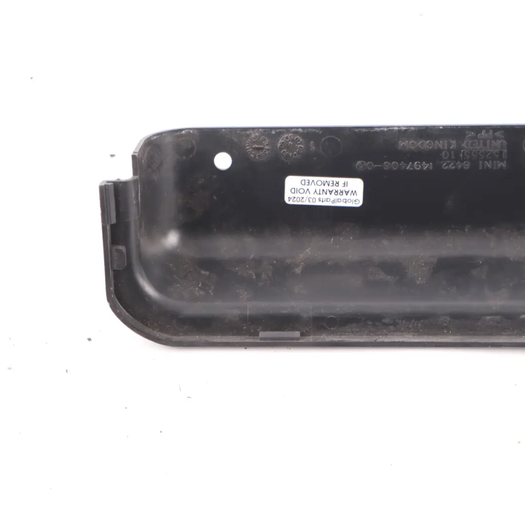 Mini R50 R52 R53 R56 R60 Heckstoßstange Entlüftungsöffnung Abdeckung 1497406 - SKU 9242797-2 - Teilenummer 9242797
