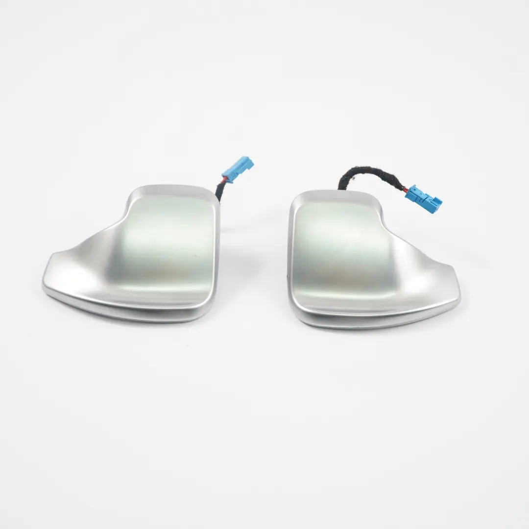 Schaltung Lenkrad Schaltwippen Chrom Satz für BMW F15 F20 F30 F45 mit Teilenummer 9242983 BMW F15 F20 F30 F45 Schaltung Lenkrad Schaltwippen Chrom Satz - SKU 9242983 - Teilenummer 9242983