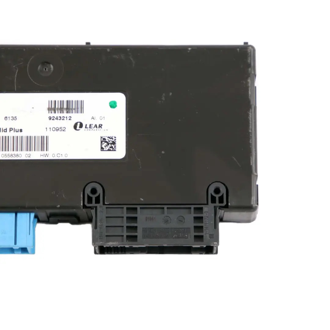 BMW F10 Light Module Control Unit ECU Lear ZGW-02 Mid Plus - SKU 9243212 - Part number 9243212