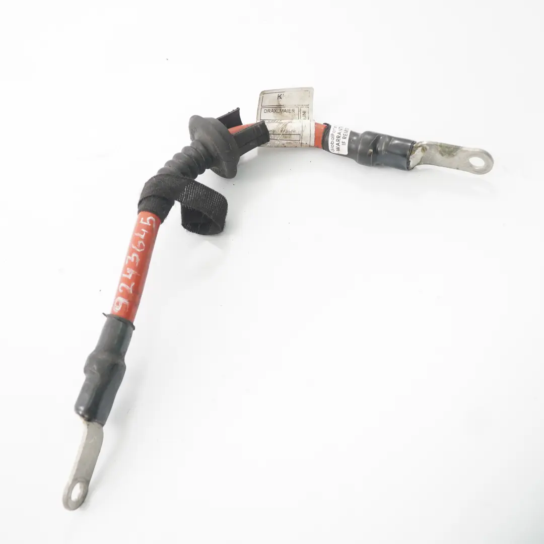 Battery Cable BMW X3 F25 Wire Lead Positive Alternator Starter B+ to with Part number 9243645 Battery Cable BMW X3 F25 Wire Lead Positive Alternator Starter B+ - SKU 9243645 - Part number 9243645