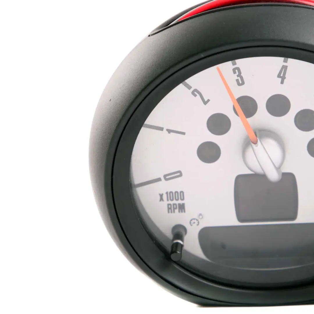 Tachometer Gauge Revolution Counter Silver to Mini Cooper D R55 R56 W16 with Part number 9243872 Mini Cooper D R55 R56 W16 Tachometer Gauge Revolution Counter Silver - SKU 9243872 - Part number 9243872