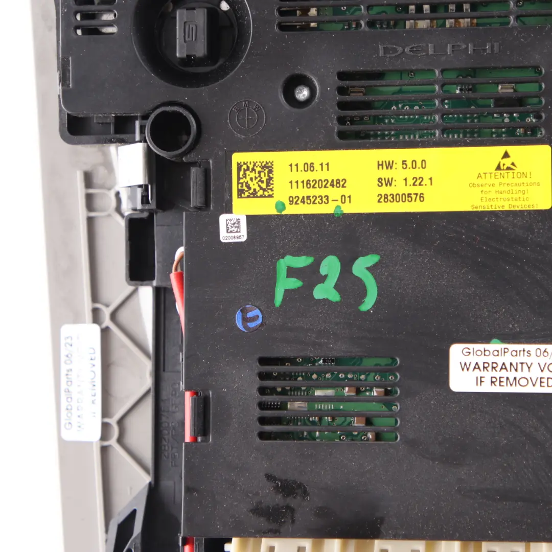 Roof Light BMW X3 F25 X4 F26 Front Interior Lamp Switch Panel Grey to with Part number 9245233 Roof Light BMW X3 F25 X4 F26 Front Interior Lamp Switch Panel Grey - SKU 9245233 - Part number 9245233