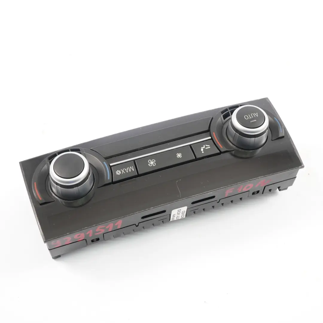 BMW F10 F10 Air Conditioning Switch Panel A/C Climate Control Unit - SKU 9245277 - Part number 9245277