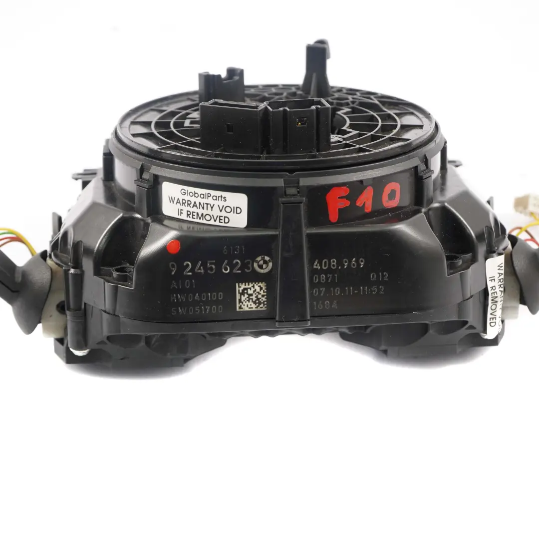 Switch Cluster Steering Column Wiper Stalk Control Unit Module to BMW F10 with Part number 9245623 BMW F10 Switch Cluster Steering Column Wiper Stalk Control Unit Module - SKU 9245623 - Part number 9245623