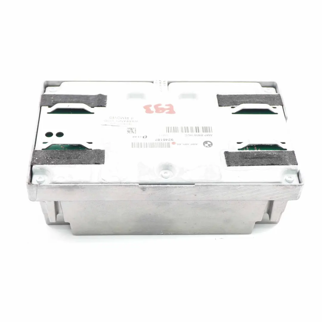 BMW E93 Audio Radio Amplificatore Sistema HIFI Lear - SKU 9246187 - Numero di parte 9246187