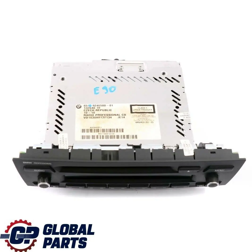 Radio CD Professionale per BMW E81 E87 E90 E91 E92 LCI con numero di parte 9246500 BMW E81 E87 E90 E91 E92 LCI Radio CD Professionale - SKU 9246500 - Numero di parte 9246500
