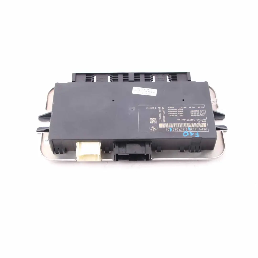 BMW F10 Light Control Footwell Module ECU Unit FRM3 - SKU 9247063 - Part number 9247063