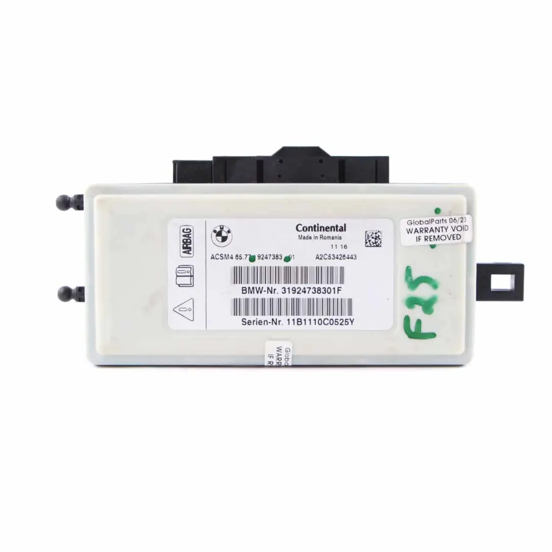 Controllo Modulo Aria BMW X3 F25 F12 F13 Unità Modulo Aria ECU per con numero di parte 9247383 Controllo Modulo Aria BMW X3 F25 F12 F13 Unità Modulo Aria ECU - SKU 9247383 - Numero di parte 9247383