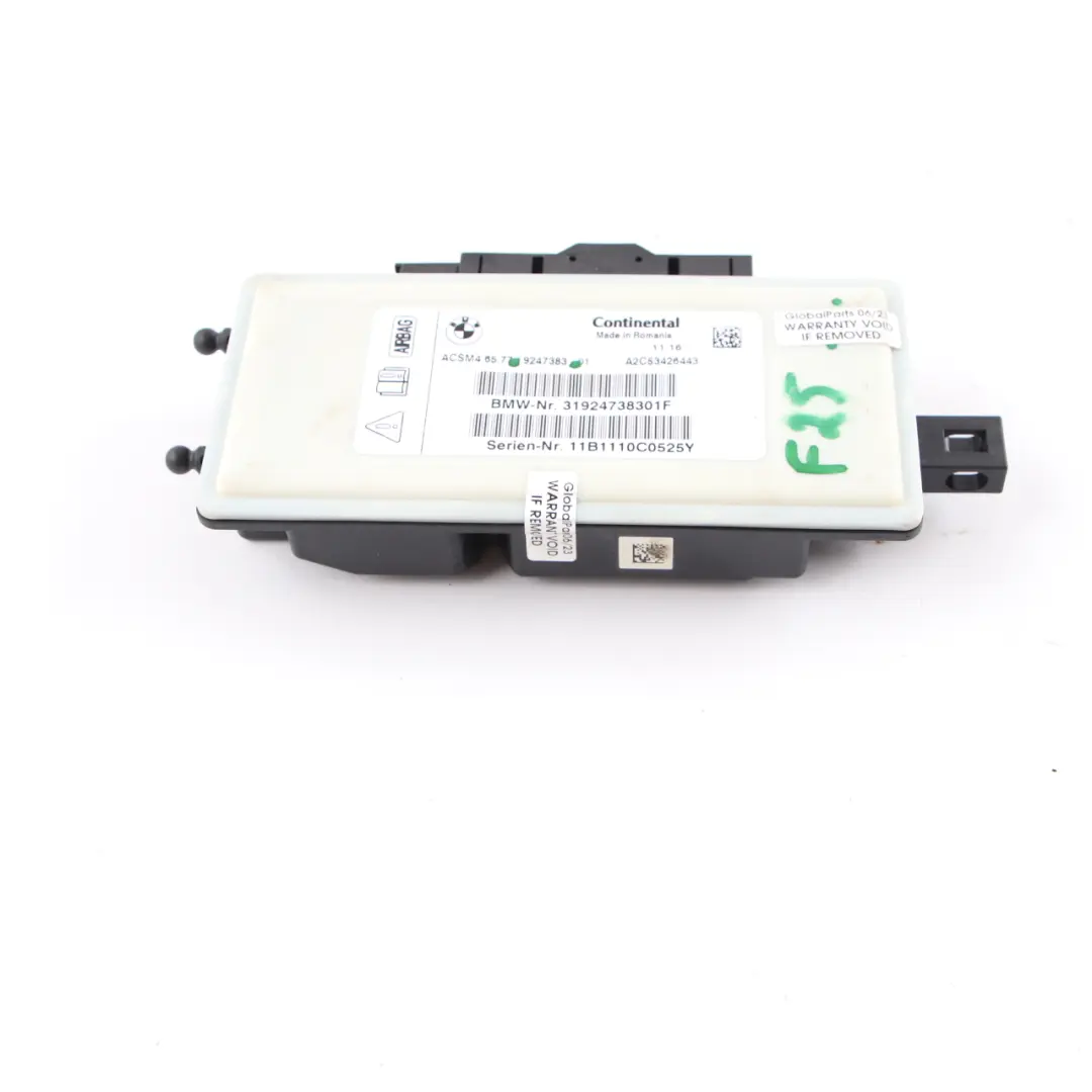  Control De Módulo De Aire BMW X3 F25 F12 F13 Unidad De Módulo De Aire ECU - SKU 9247383 - Número de pieza 9247383