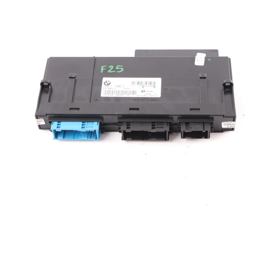 BMW X3 F25 Karosserie Steuergerät ECU Anschluss Kasten JBBFE III V9 Lear - SKU 9247386 - Teilenummer 9247386