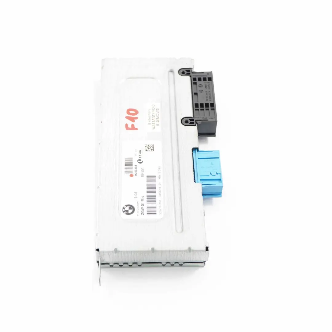 Karosserie Steuergerät Modul Gateway ZGW-01 für BMW F01 F10 F11 F12 mit Teilenummer 9247398 BMW F01 F10 F11 F12 Karosserie Steuergerät Modul Gateway ZGW-01 - SKU 9247398 - Teilenummer 9247398