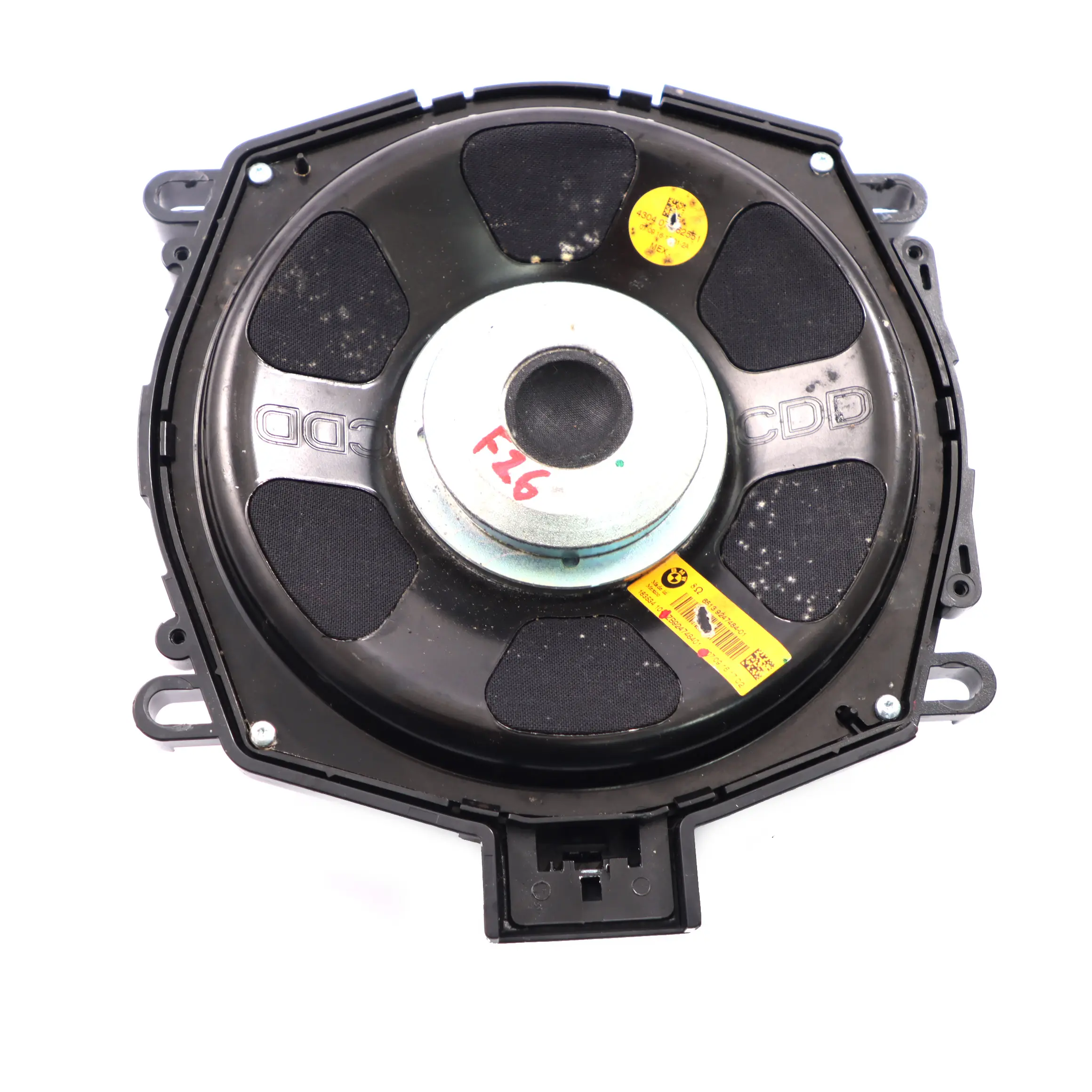 BMW X4 F26 X6 F16 Woofer central Top HiFi Harman Kardon Surround System 9247484
