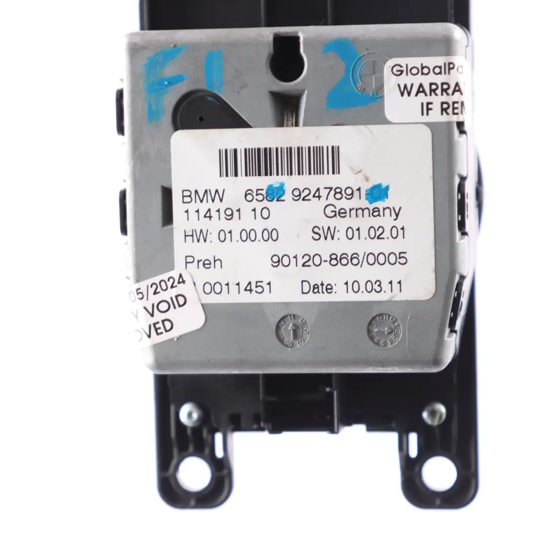  iDrive Controller BMW F06 F12 F13 Knob Navigation Switch Button Unit - SKU 9247891 - Part number 9247891