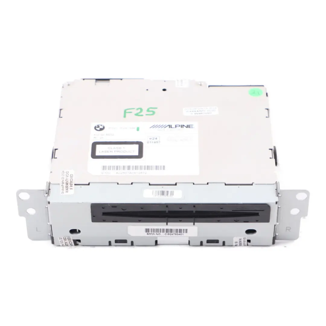 Radio CD Player Head Unit Navigation Sat Nav Alpine to BMW X3 F25 with Part number 9247934 BMW X3 F25 Radio CD Player Head Unit Navigation Sat Nav Alpine - SKU 9247934 - Part number 9247934