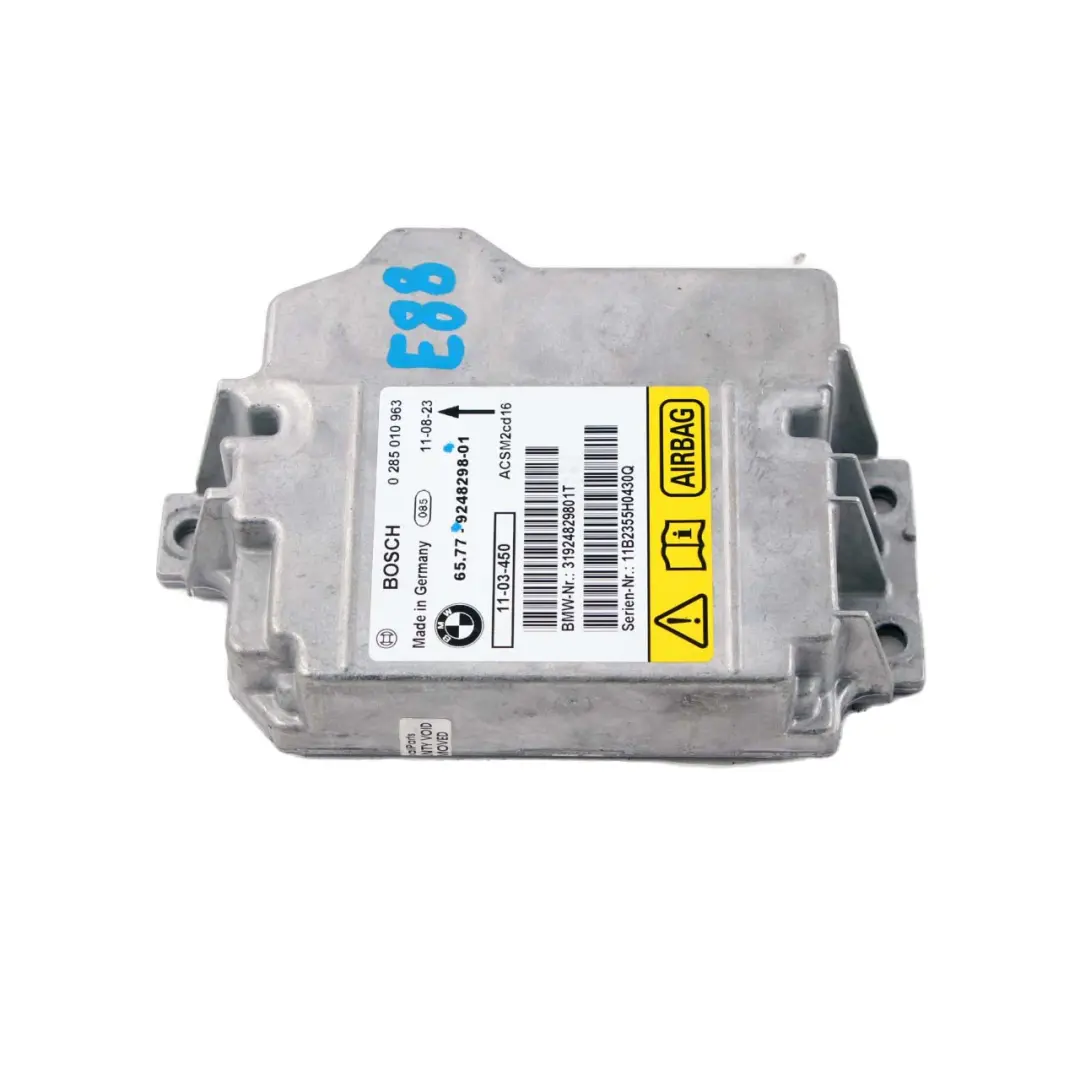 ECU Control Unit Module d'Air pour BMW E88 E93 LCI à propos du numéro de pièce 9248298 BMW E88 E93 LCI ECU Control Unit Module d'Air - SKU 9248298 - Numéro de pièce 9248298