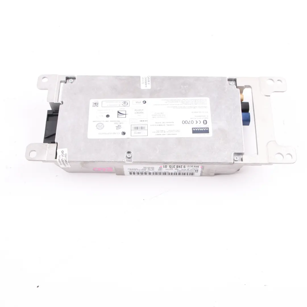 Bluetooth Combox Modulo Controllo Audio Harman Becker per Mini R57 R58 R60 con numero di parte 9248315 Mini R57 R58 R60 Bluetooth Combox Modulo Controllo Audio Harman Becker - SKU 9248315 - Numero di parte 9248315